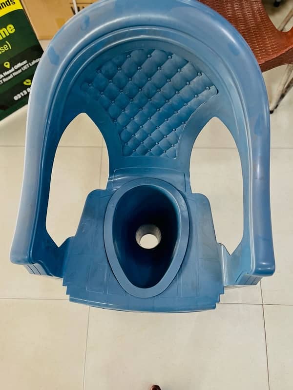 Commode Chair Plastic 1