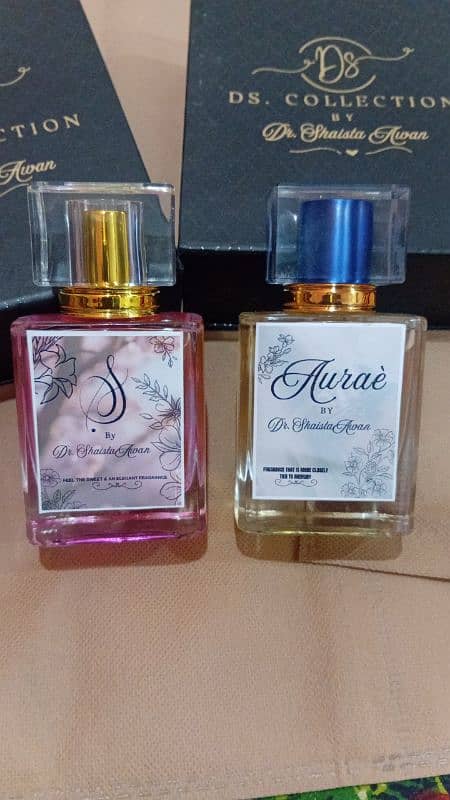 DS. COLLECTION by Dr. ShaistaAwan. . . . . Both perfumes available 1