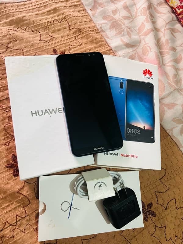 Huawei Mate 10lite(4gb/64gb)urgent Sale. 0/3/2/9/7/7/5/7/4/1/3 8