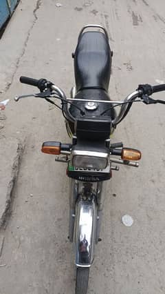 black bike Honda genuine