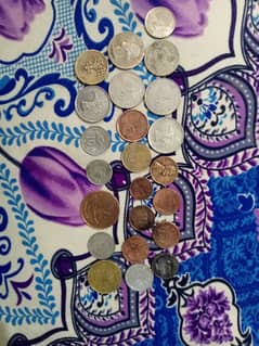 Foreign coins for sale