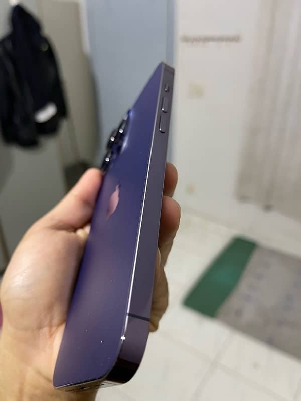 IPhone 14 ProMax 128GB Deep purple Non-PTA {JV)  0/3/2/4/6/9/2/7/5/9/1 3