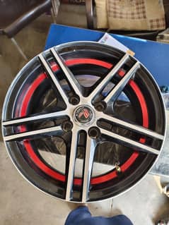 14 inch rim. 1 month use. brand new rims. no accidental.