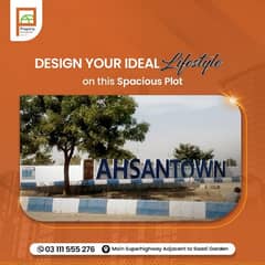 Ahsan town 200 Sq. yards plots available