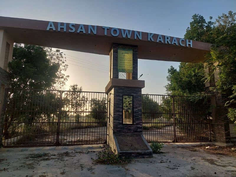 Ahsan town 200 Sq. yards plots available 2