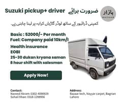 need loader picker for rent suzuki pickup