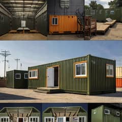 Portable Offices, Accommodation and multipurpose containers