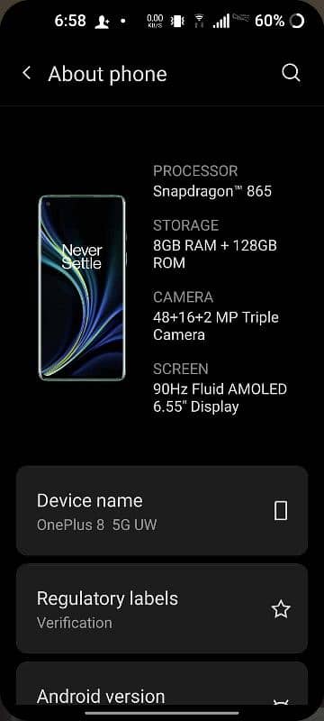 OnePlus 8 Exchange possible 5