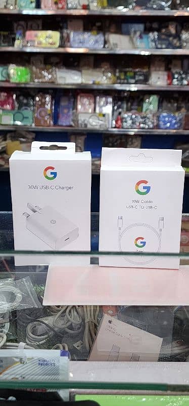 Google Pixel Original 30 watt Charger + Cable 2