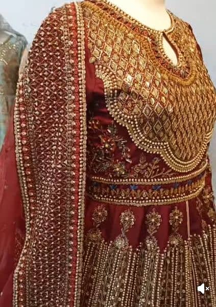 heavy bridal lehnga 1