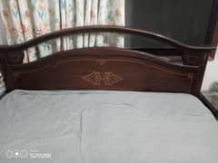 Used Bed Set with Two Side Tables for Sale