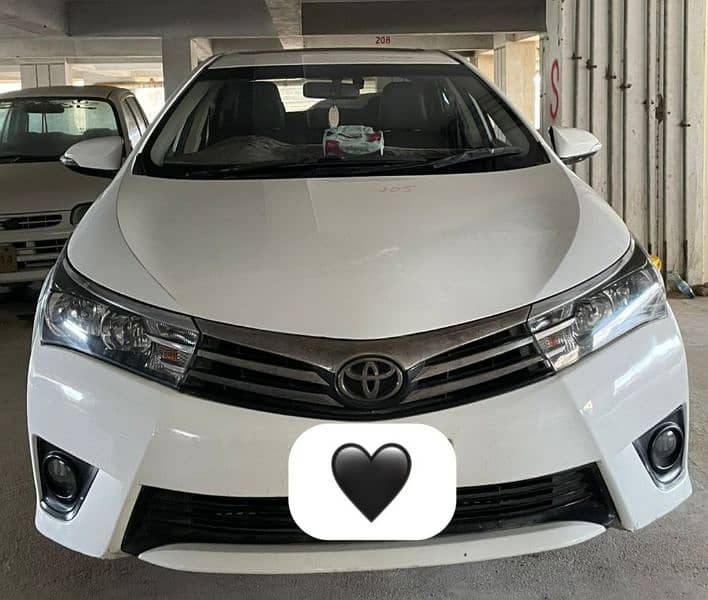 Toyota Altis Grande 2015 family car 1