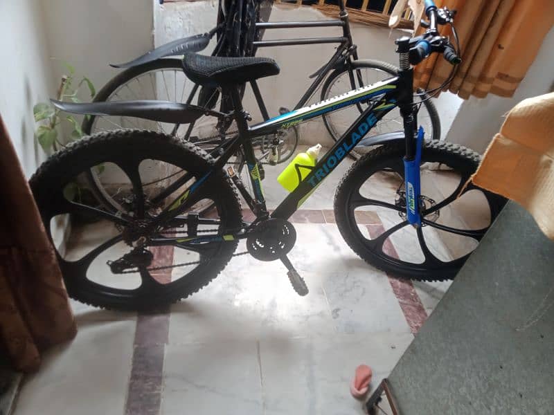 new cycle few day used special rims 0