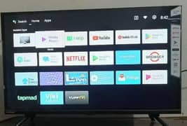 android smart tv 32inch almost new pin pack with voice remote