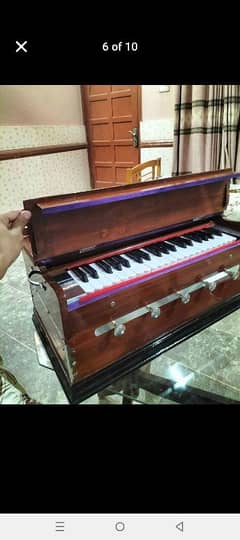 indian Harmonium Double Bellow