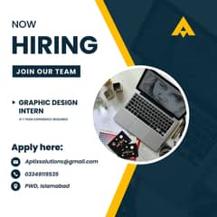 Graphic Designing Internship