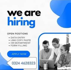 online jobs/full time/part time/simple typing jobs for boys and girls