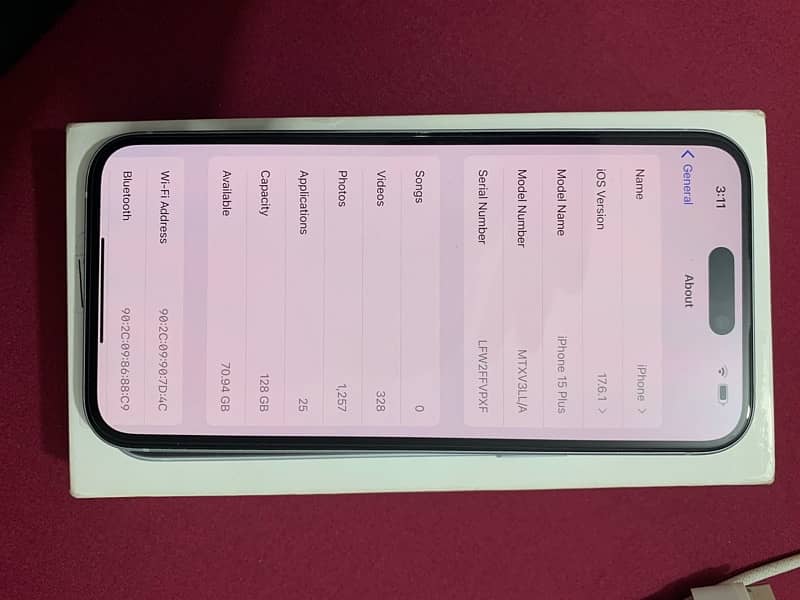 Iphone 15 Plus JV 128 GB 8