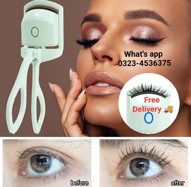 Eyelash Curler l Rechargeable l Free Delivery l 0323-4536375 0