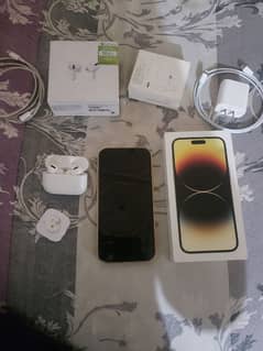 iphone 14 pro max golden 256GB Factory unlocked