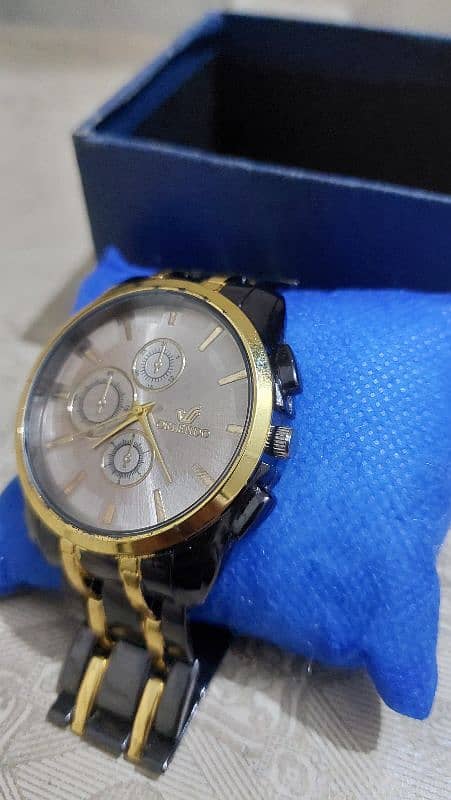 Wristwatch's men – Gold & Black Design 0