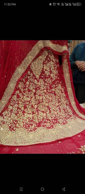 Used Bridal Dress for Sale in Multan 2