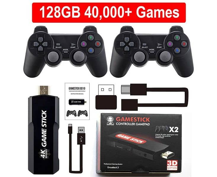 3D Gaming Stick with 40000 Games 1