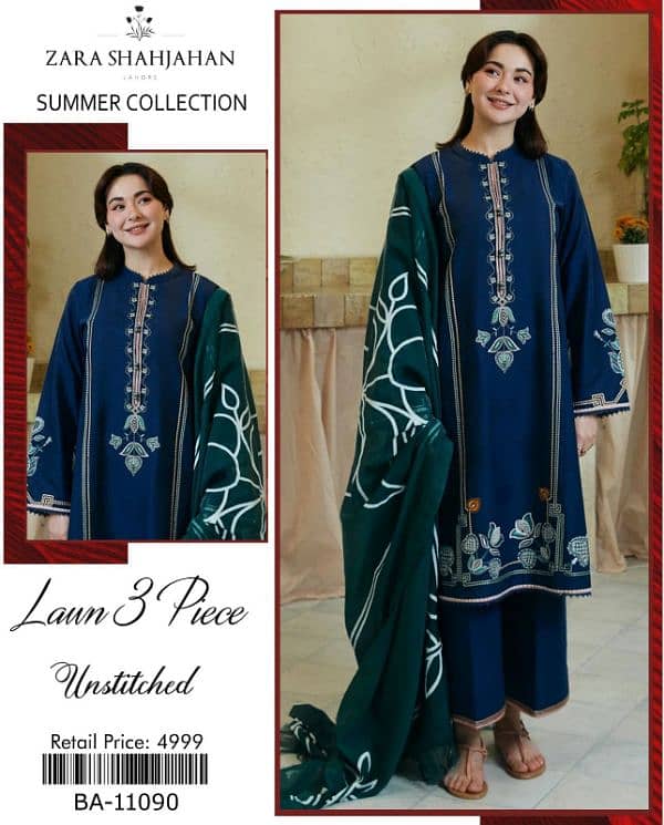 *Bamber embroidered duppata* 10