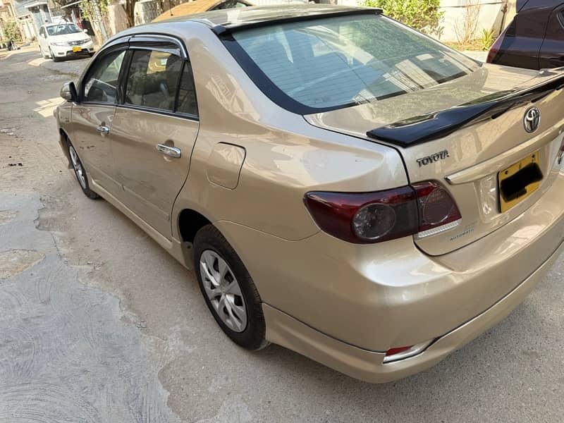 Toyota Corolla GLI 1.6 Automatic 2011 2