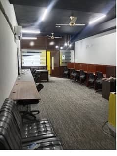 Fully Furnished Area 600 Square Feet Brand New Corporation Office Available For Rent In Gulberg 3 Lahore