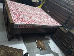 MoltyFoam King Mattress 72x78 + 6 Condition 8/10