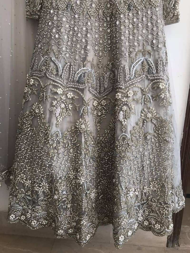 Bridal Maxi / walima dress / wedding / Party / Dress / designer maxi 3