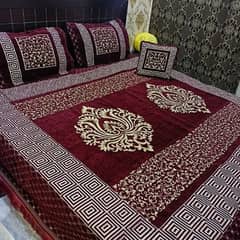 Velvet Bedsheets Set