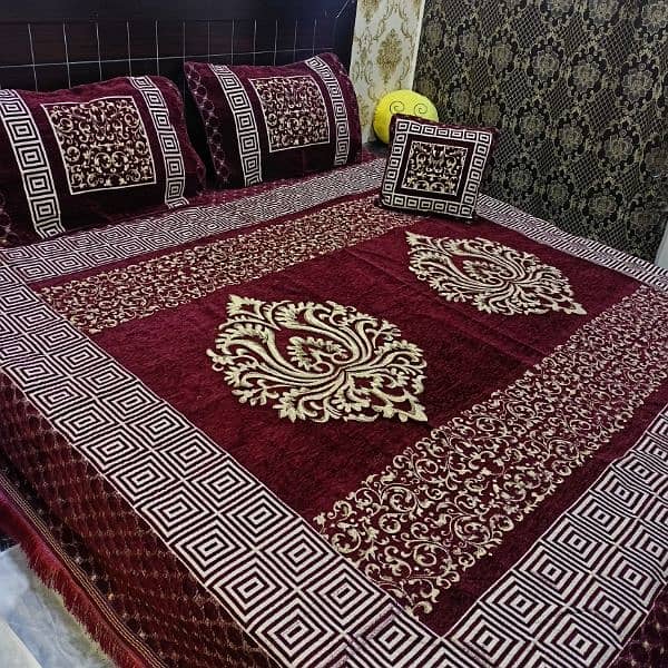 Velvet Bedsheets Set 0