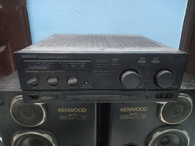 Kenwood Speaker and Amplifier 2