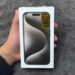 iPhone 15 pro max pta approved 256 GB