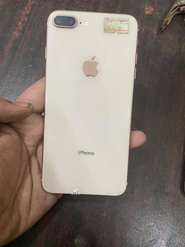 iphone 8 plus Non PTA all ok 64 GB hai only Karachi 0