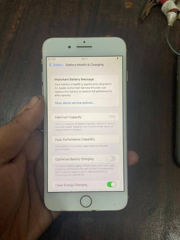 iphone 8 plus Non PTA all ok 64 GB hai only Karachi 5