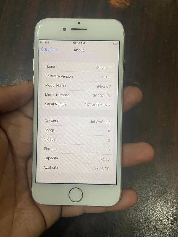 iphone 7 PTA approved all ok hai only Karachi 0