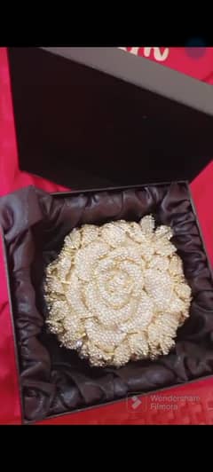 Bridal bag clutch