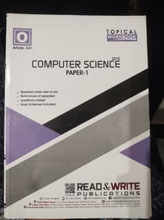 COMPUTER SCIENCE O'LEVEL PAST PAPERS (2210) | urgent sale