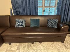 L Shaped 9 seater sofa