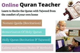 Online Female Quran teacher tutor