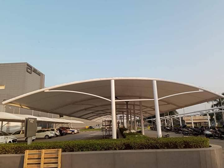 sheds \ fiberglass sheds \ tensile shades \ car parking shed \ shade 17