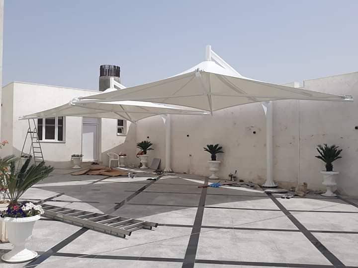 sheds \ fiberglass sheds \ tensile shades \ car parking shed \ shade 9