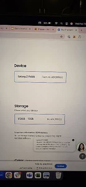 Samsung Z Fold 6 - PTA Approved (10ish months warranty) 10