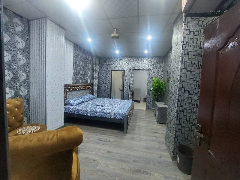 Daill basis and Monthly Basis Brand New Corner Studio Fully Furnished Flat Available For Rent 4