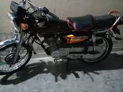 honda 125 black