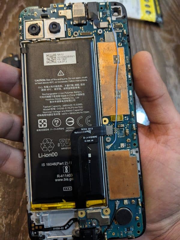 All parts of Google pixel 4a5G with penal 1