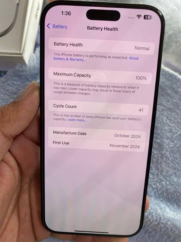 iPhone 16 Pro Max Factory Unlock Like Box Pack 6